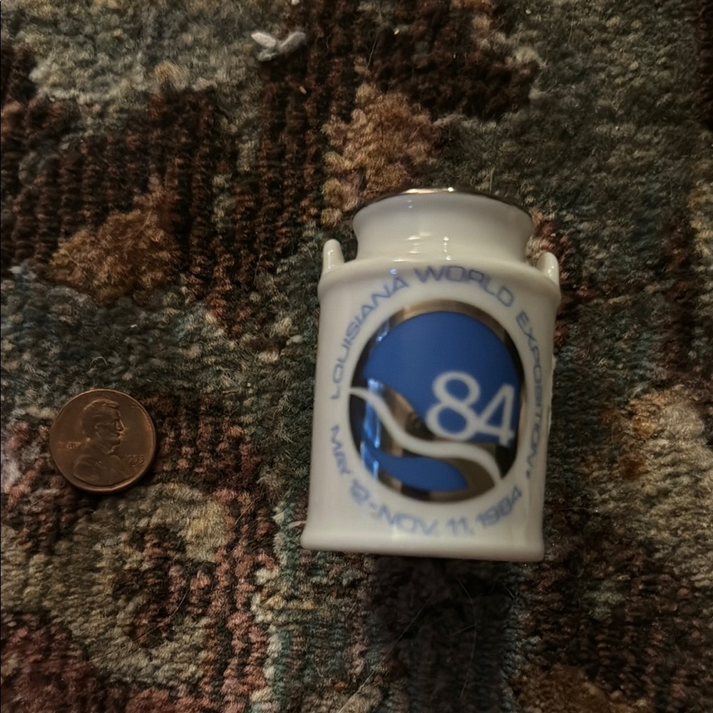 1984 Louisiana World Exposition Miniature Vase